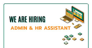 Job Opening: Admin and HR Assistant
